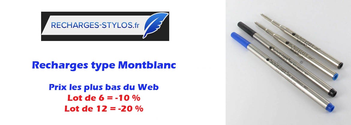 Recharges type Montblanc Monteverde®